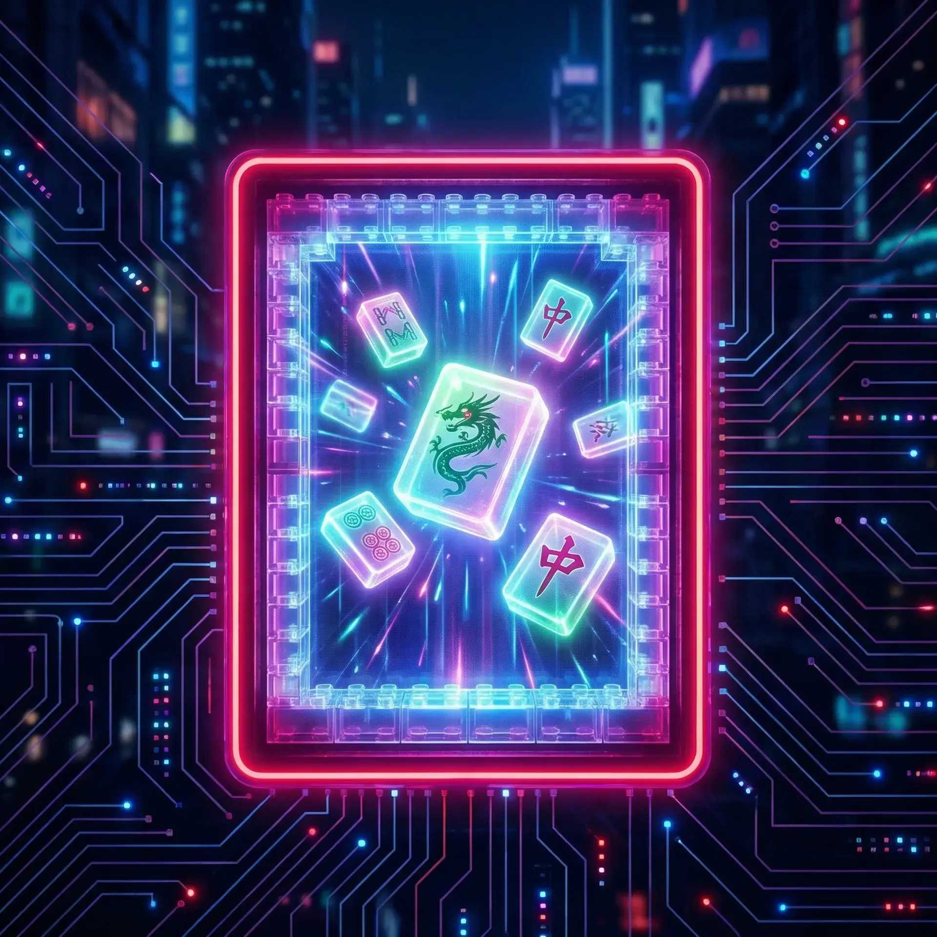 麻将糊了 移动端游戏界面展示